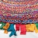 preview thumbnail 25 of 69, SAFAVIEH Handmade Braided Libby Country Cotton Rug with Fringe