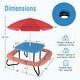 preview thumbnail 25 of 27, Costway Kids Picnic Table Outdoor Activity Table with Adjustable & - See Details