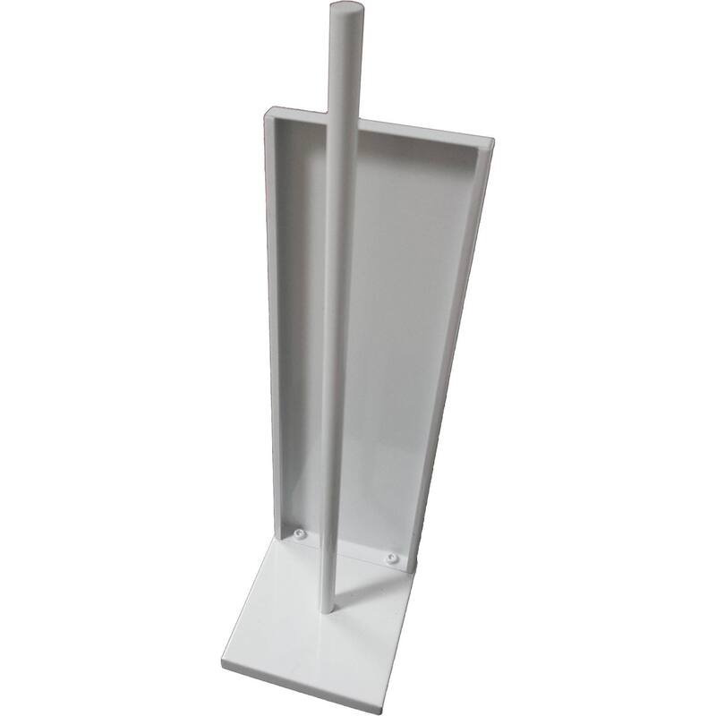 Evideco Freestanding Metal Toilet Tissue Paper Roll Holder Reserve 3 Rolls