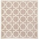 preview thumbnail 50 of 183, SAFAVIEH Handmade Cambridge Trudie Geometric Wool Rug 6' Square - Beige/Ivory - Square