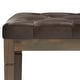 preview thumbnail 77 of 78, WYNDENHALL Hopewell 48 inch Wide Traditional Rectangle Ottoman Bench