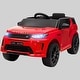 preview thumbnail 2 of 1, 12V Licensed Land Rover Discovery Sport Ride-on Car for Kids, Battery-Powered, Soft Start, LED Lights Red