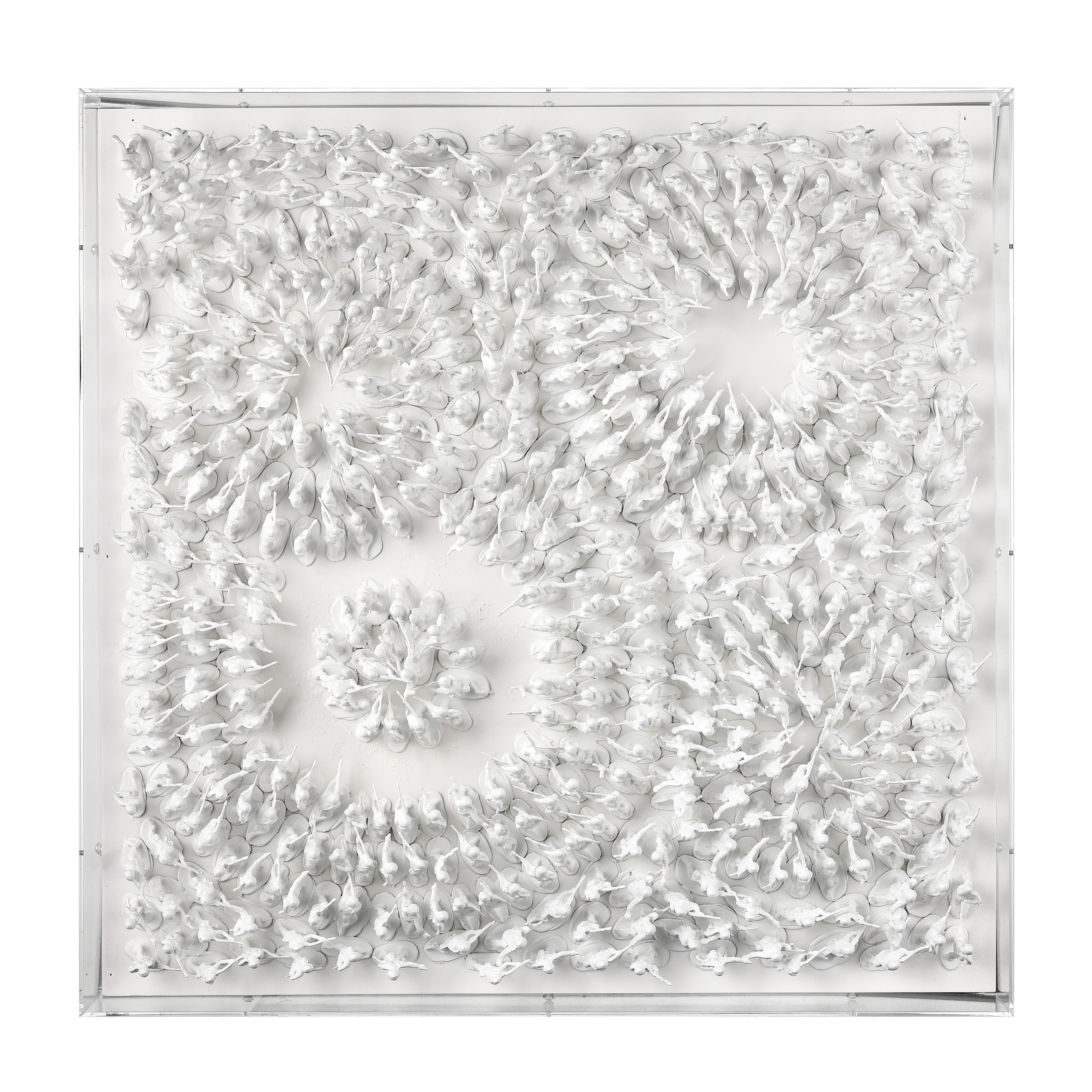 Elk Home Viewpooint White Acrylic 23.75 Inch Wide Wall Art