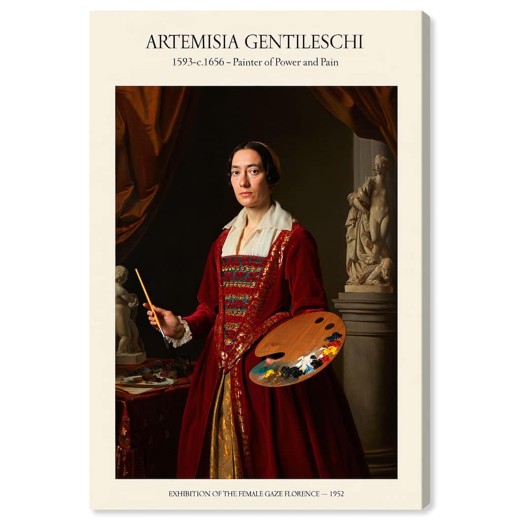 Painter of Power Canvas by Art Remedy, Gallery Wrapped