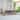 4-Piece 5 Person Patio Aluminum Grey Conversation Set With Cushions and Tempered Glass Table