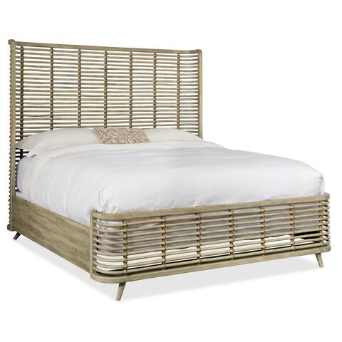 Surfrider King Rattan Bed