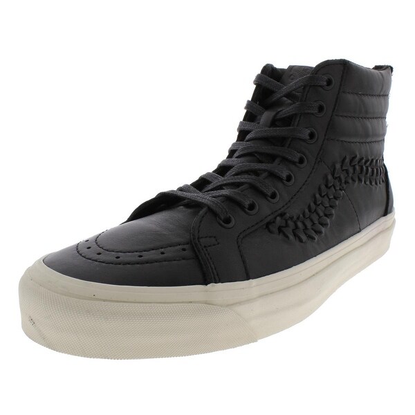 vans leather high tops mens