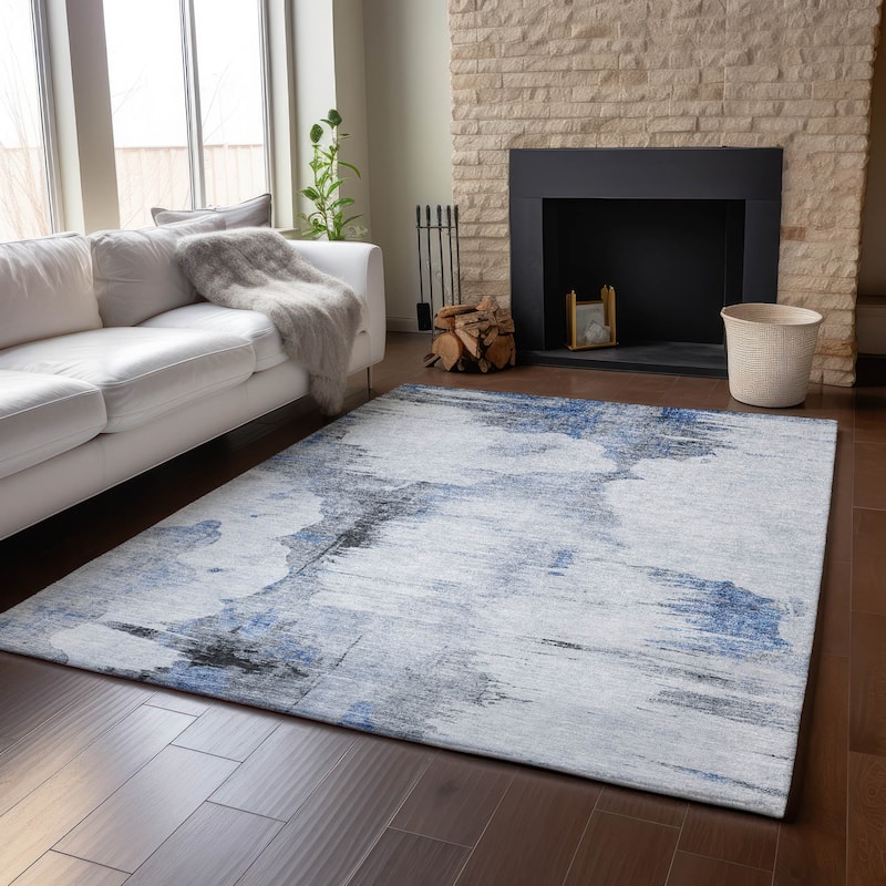 Premium Washable Super Soft Modern Impressions Mayfield Rug