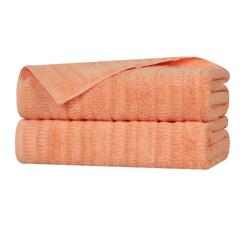 Superior Mika Smart Twist Viscose Cotton Blend Bath Sheets, Set of 2