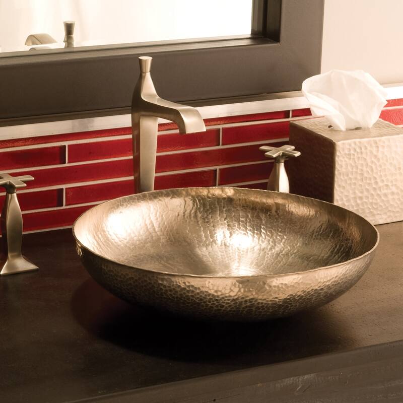 Native Trails Maestro Sonata Petit 14-1/2" Copper Vessel Bathroom Sink