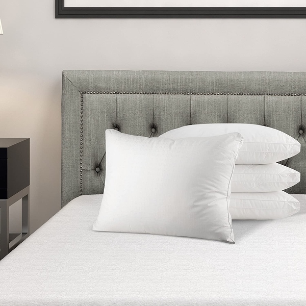 MAXI Down Alternative Pillow 100 Cotton Fabric Bed Pillow with