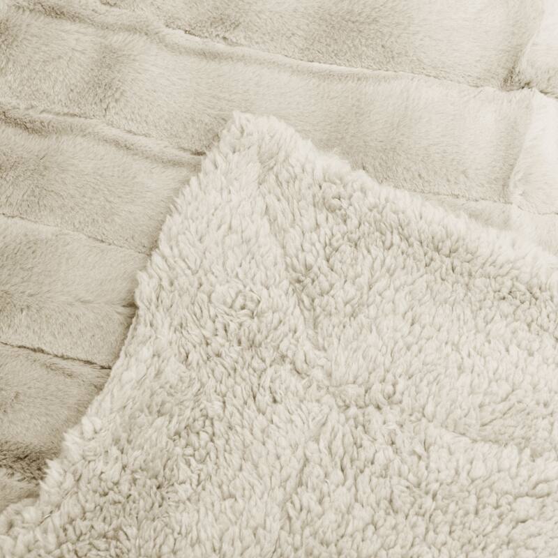 Supermink Decorative Fauxfur Throw 50'' x 60''
