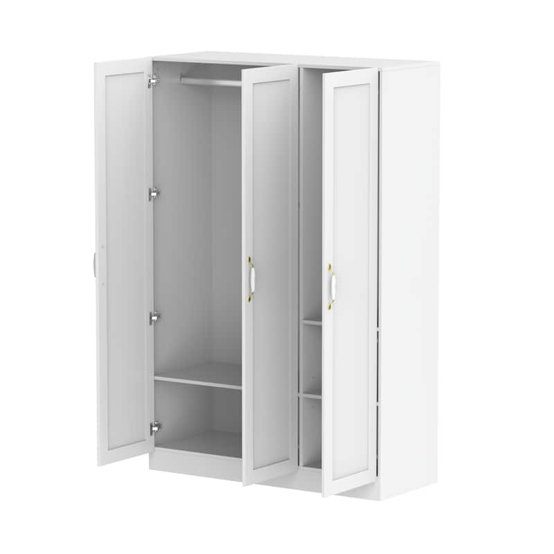 Kerrogee Grand Wardrobe/Armoire/Closet , 47.2" W x 70.9" H x 17.7" D