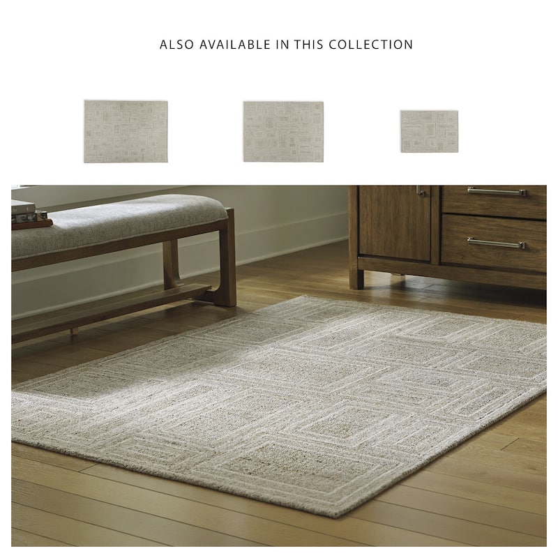 Signature Design by Ashley Brickburgh Gray/Ivory Rug