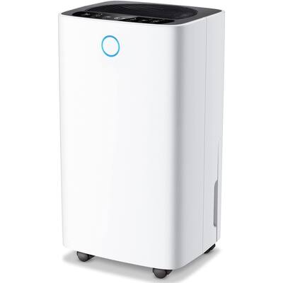 2000 Sq. Ft Dehumidifier, 30 Pint/Day Dehumidifiers with Drain Hose - 10.04*8.66*18.5in