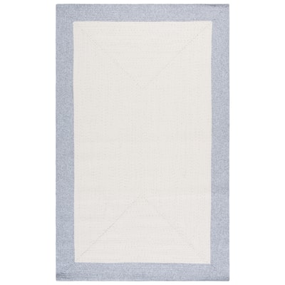 SAFAVIEH Handmade Braided Inese Washable Indoor/Outdoor Rug - Weather Resistant & Easy Cleaning