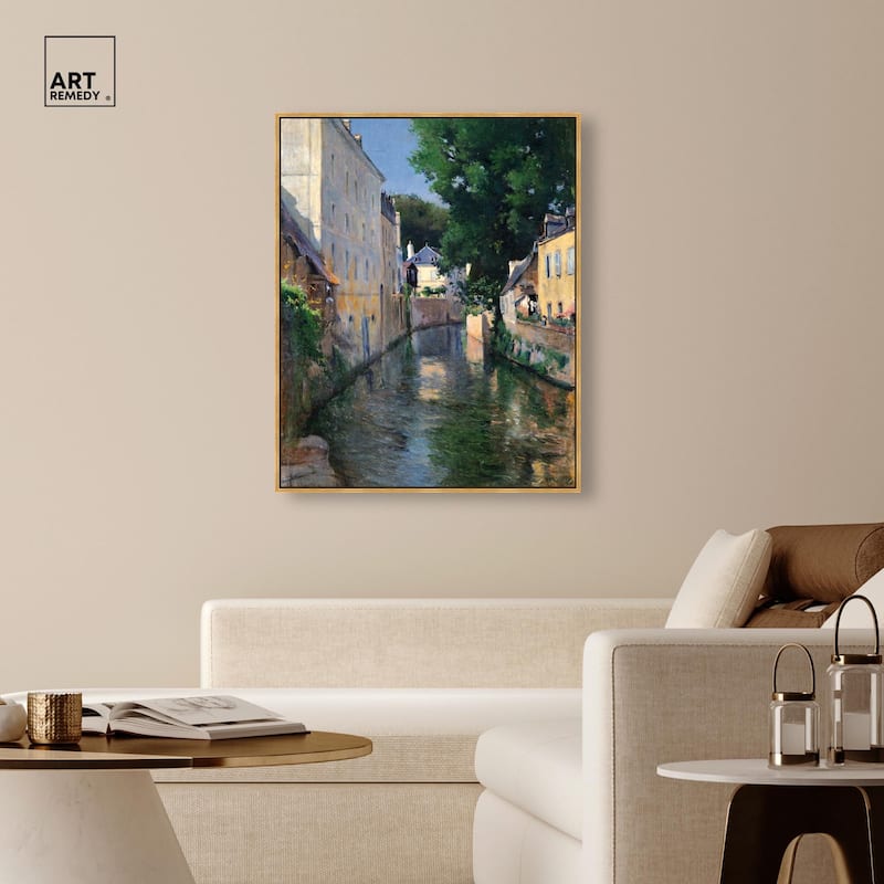 The River Isole Canvas by Art Remedy