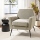 preview thumbnail 12 of 22, Silas Modern Armchair with Metal Legs by HULALA HOME