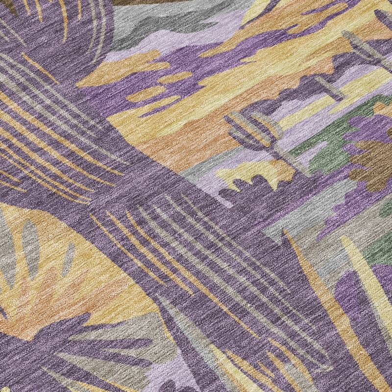 Machine Washable Indoor/ Outdoor Southwestern Mesa Chantille Rug