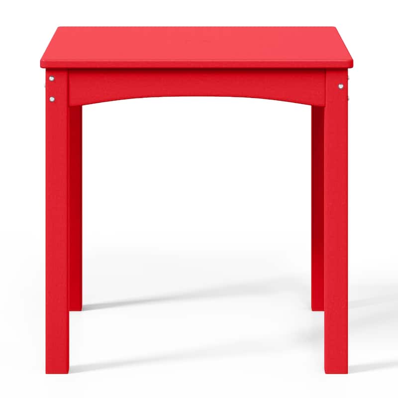 Polytrends Garden Party Kids Outdoor 24" Dining Table