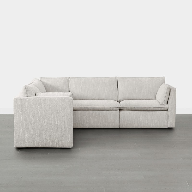 Cypress V-shape Sectional Couches Modular Sofa