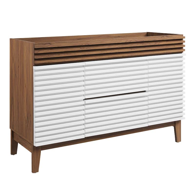 Render 48" Single Sink Compatible (Not Included) Bathroom Vanity Cabinet