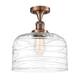 Option Antique Copper / Clear Deco Swirl