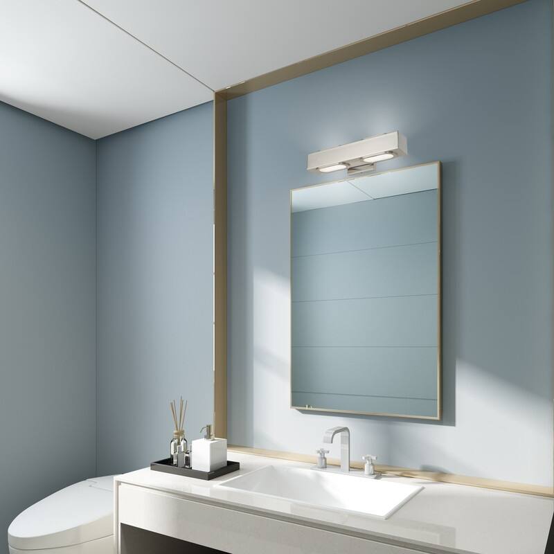 Livex Lighting 2-Light 8W LED ADA Bath Vanity, 14852-91, 14852-05