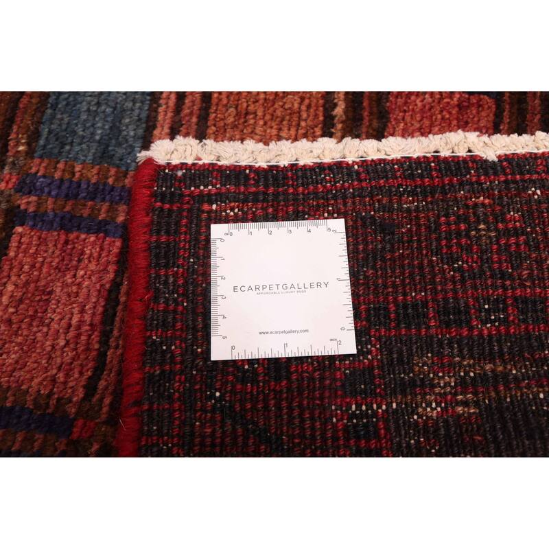 ECARPETGALLERY Hand-knotted Melis Vintage Red Wool Rug - 4'9 x 7'10