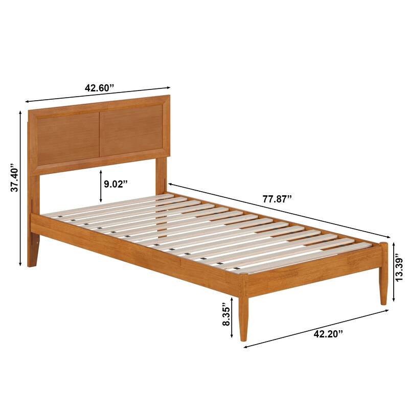 Ellarie Platform Bed with Adjustable Headboard