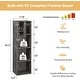preview thumbnail 24 of 34, VECELO Set of 2 Open Bookshelf Set 4-Tier Five Irregular Cube Bookcase Multipurpose Storage Organizer for Small Spaces