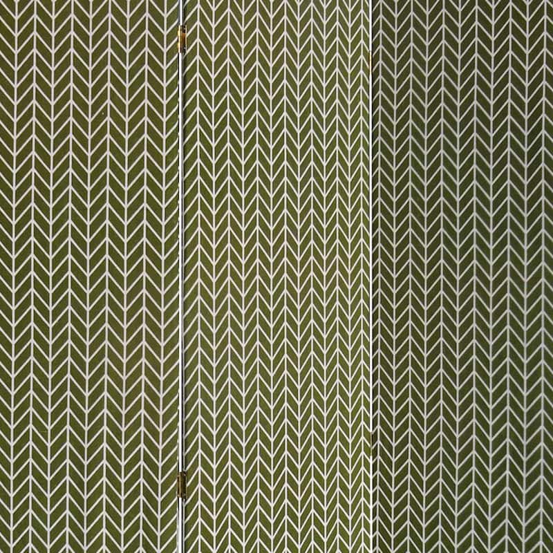 Screen Gems 3 Panel Fabric Oliver Screen - 47 x 71 - 47 x 71