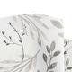 preview thumbnail 4 of 3, Boppy Total Body Pillow w/ Removable Pillow Cover, Gray Scattered Leaves - Gray Scattered Leaves