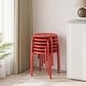 preview thumbnail 41 of 43, Stacking Stools Portable with Metal Frame Stack Nesting Stools ColorfulStackable Bar Stools Chairs (Set of 6 or 8)