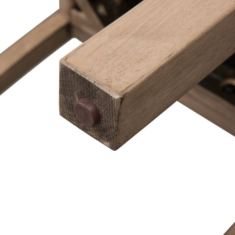 The Gray Barn Sun Valley Sandstone Slat Back Side Chair (Set of 2)