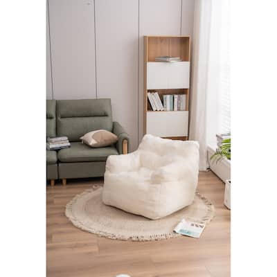 Soft Tufted Foam Bean Bag Chair