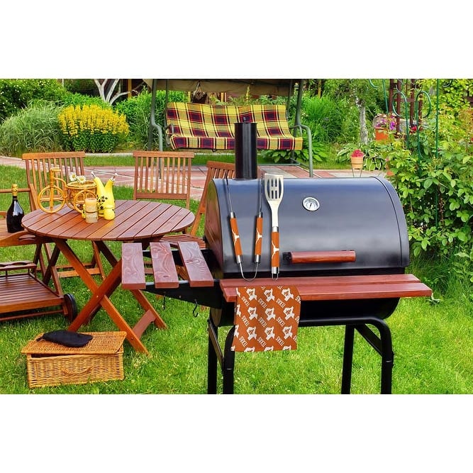 NCAA BBQ Grill Utensil Set