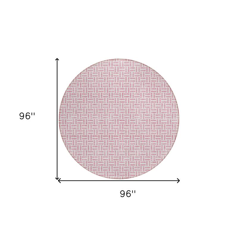 HomeRoots Geometric Transitional Rectangle Outdoor Rug