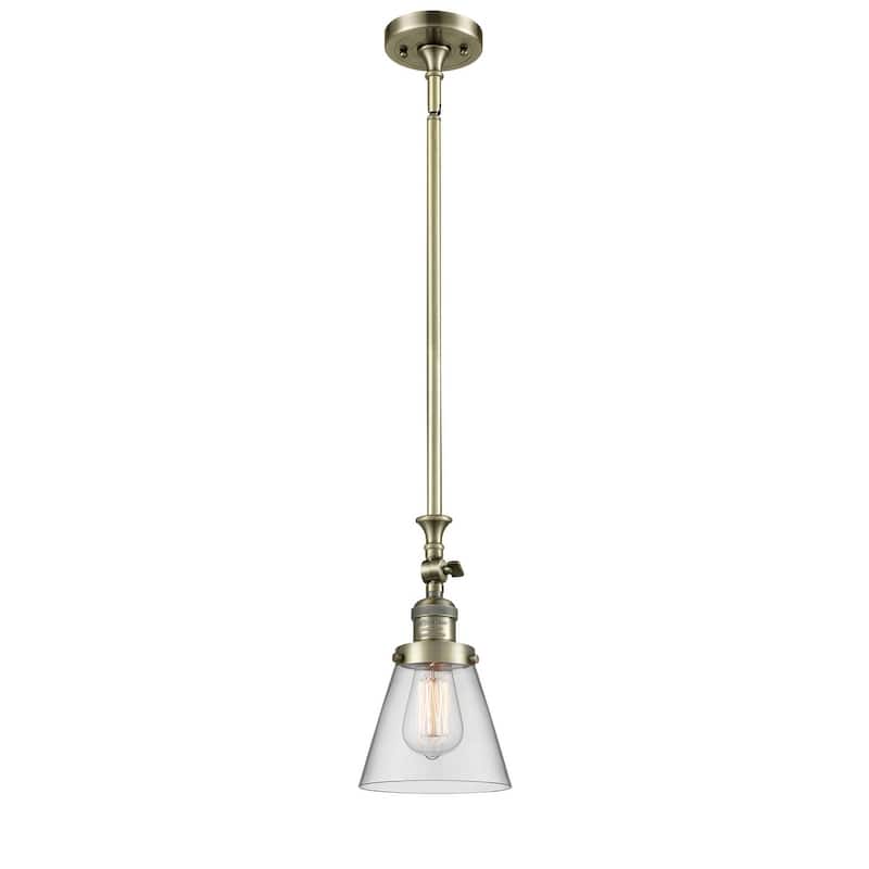 Innovations Lighting Small Cone 6" Wide Adjustable Mini Pendant