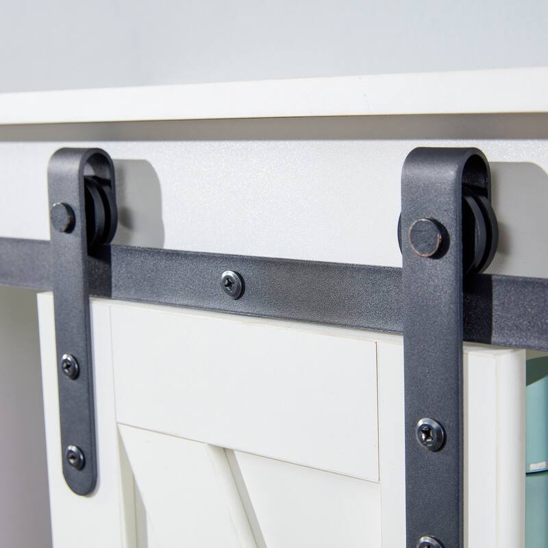 Bathroom Wall Cabinet With Sliding Door Multi-functional Storage Cabinet Wall Mounted For Bathroom Kitchen Laundry Room