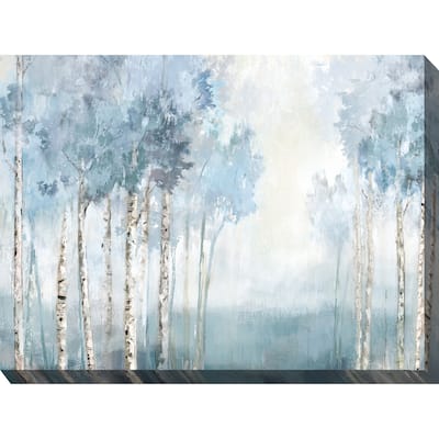 Silent Blue Indoor/Outdoor Art 40"x30"