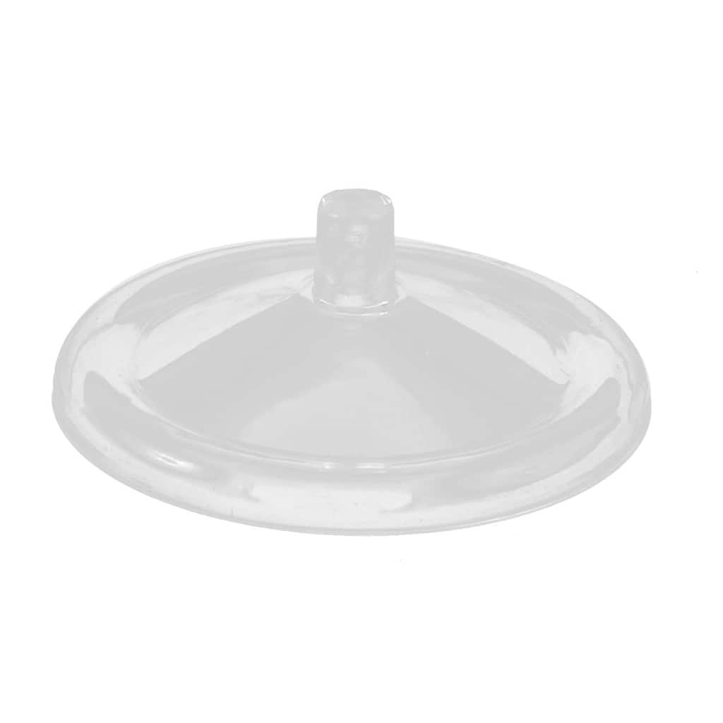 Home Office Plastic Keep Warm Clean Airtight Drink Mug Cup Lid Cover 8.5cm Dia - Clear