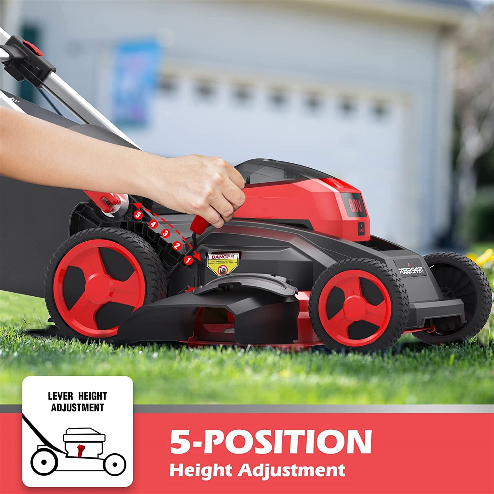 26 inch self sales propelled lawn mower
