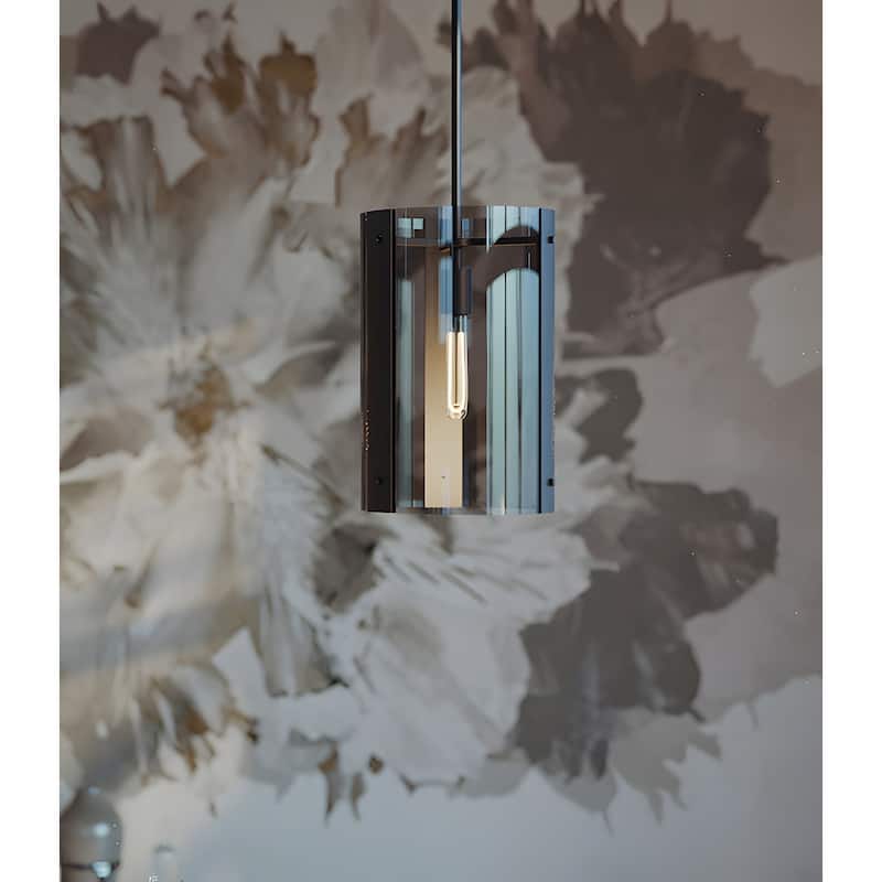 AFX DNAP10MB Pendant 10" Wide Mini Pendant with Smoke Glass Shade