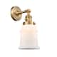 Option Brushed Brass / Matte White
