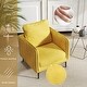 preview thumbnail 10 of 53, Nora Modern Velvet Accent Chair for Bedroom with Metal Legs