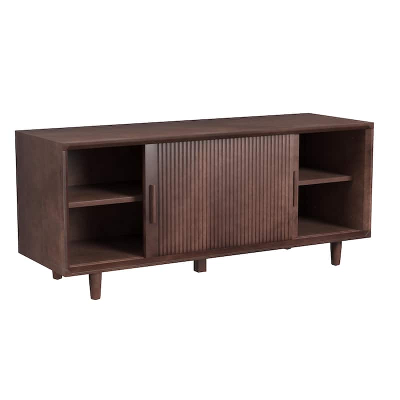 SEI Furniture Parkdell Storage Bench with Sliding Doors