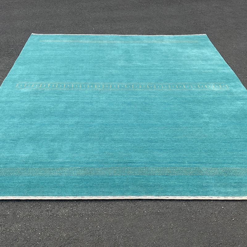 HERAT ORIENTAL Handmade Gabbeh Wool Rug - 8' x 8'
