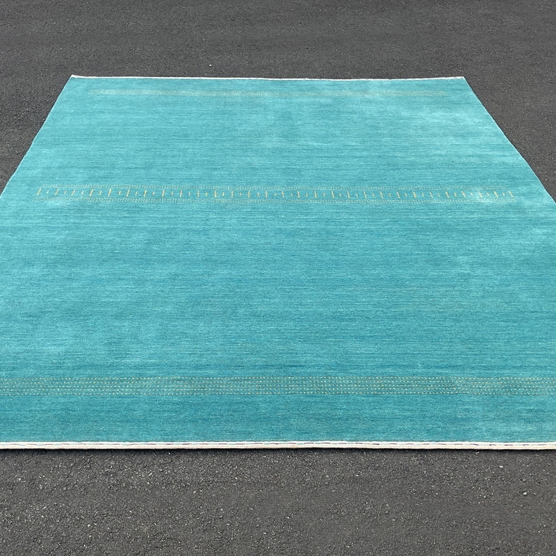 HERAT ORIENTAL Handmade Gabbeh Wool Rug - 8' x 8'