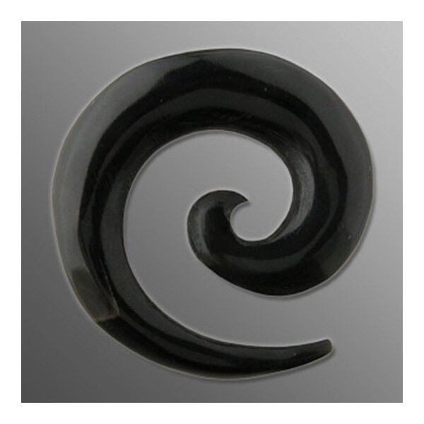 Organic Buffalo Horn Spiral Taper (Sold Individually)